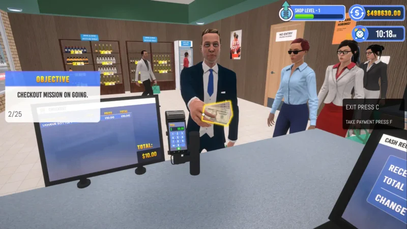 Liquor & Wine Shop Simulator Unity 3D