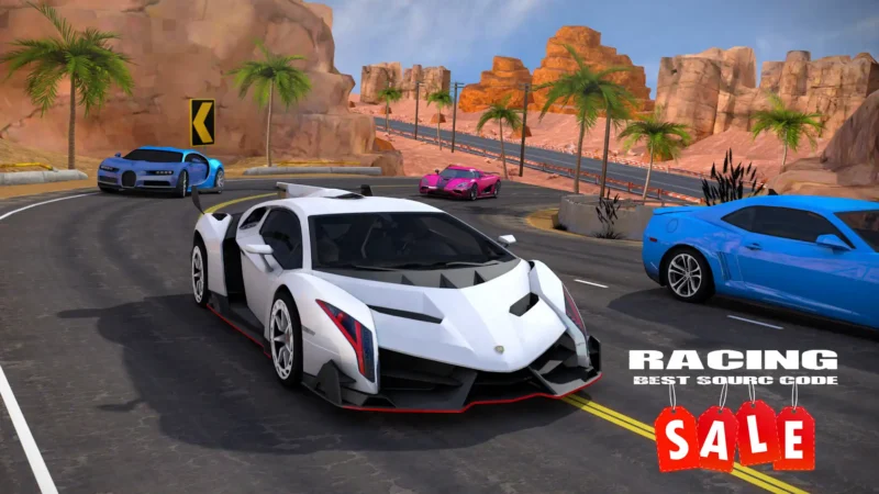 Real Highway Car Racing Unity 3D_SSC_01 Real Highway Car Racing Unity 3D