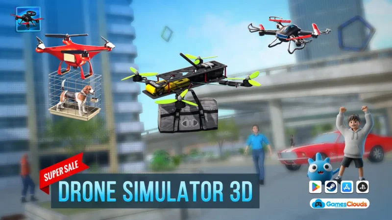 drone delivery simulator unity